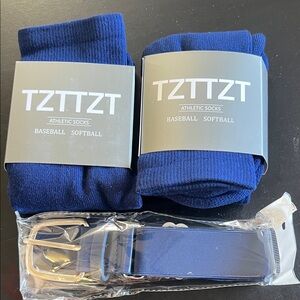 Boys Navy  baseball ⚾️ Socks